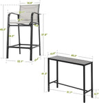 NUU GARDEN 5-Piece Outdoor Bar Set - Image 6