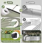 Galvanized Raised Garden Bed Outdoor- Raised Beds - Image 4