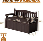 Devoko 80 Gallon Storage Bench - Image 3
