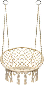 Sorbus Stylish Boho Swing Chair - Image 8