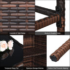 Outvita Wicker Patio Outdoor Bar Set - Image 7