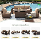 Aoxun 7 Piece Patio Furniture Set - Image 7