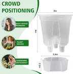 Cdd's Path Large Naked Root Planter Self Watering Pots Set - Image 2