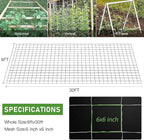 Trellis Netting, CANAGROW Heavy-Duty Garden Plant Trellis Netting - Image 2