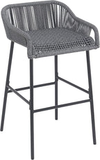 Christopher Knight Home Sivir Outdoor Barstool Set of 2, Patio Woven Rope Bar - Image 17