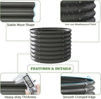 A ANLEOLIFE 2-Pack 3ft x 24” Tall Galvanized Raised Garden Beds Outdoor - Image 3