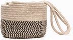 Hanging Planter Basket Jute Rope Woven Plant Hangers Indoor Hanging Plant - Image 7