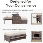 Belord Oversize Outdoor Daybed Set - Image 5