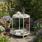 Danpinera 2 Tier Metal Side Table - Image 7