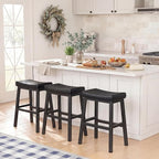 24 Inch Bar Stools Set of 2 for Kitchen Island, Kitchen Chairs Counter Height - Image 2
