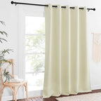 NICETOWN Sliding Door Window Treatment Blackout Patio Door Curtain Panels - Image 8