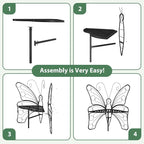 Butterfly Shaped Outdoor Bench, Butterfly Chair Butterfly Bench Outdoor - Image 9