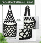2PK Wall Planters for Indoor Plants, Macrame Plant Hanger | Plant Hanger - Image 5