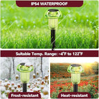 St Patricks Day Solar Pathway Lights Outdoor Decorative 4 Pack, Valentines Day - Image 3