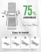 Chaise Lounge Outdoor, Lounge Chair Outdoor - Image 7