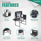 SUNNYFEEL Oversized Camping Directors Chair 500 LBS Heavy Duty, Portable - Image 6