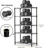 1250 lbs Storage Shelving Utility Shelving Unit 5-Tier Utility Shelving Unit - Image 3