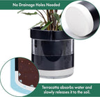 Phoenix Vine 8 Inch Self Watering Terracotta Planter - Image 5