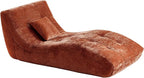 Chaise Lounge Chair with Curved Back, Modern Upholstered Recliner Sofa - Image 8