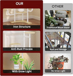 Corner Plant Stand with Grow Light - Image 4