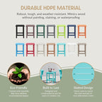 WestinTrends Malibu Square Outdoor Side Table - Image 6