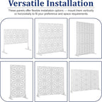 Outdoor Privacy Screen, Freestanding Privacy Fence Panels - Image 5