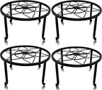 yosager 4 Pack Metal Plant Stands by yosager