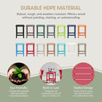 WestinTrends Malibu Square Outdoor Side Table - Image 6