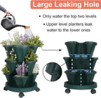 DUNCHATY Stackable Planter, Vertical Garden Planter - Image 4