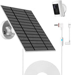 6W Solar Panel Compatible with Ring Spotlight Cam Plus/Pro and Stick Up Cam by Unknown