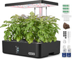iDOO Hydroponics Growing System Kit 12Pods, Indoor Herb Garden System, by idoo