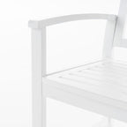 Christopher Knight Home Loja Outdoor Acacia Wood Bench, Pu White - Image 6