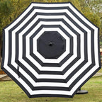 Sunnyglade 9' Patio Umbrella Outdoor Table Umbrella - Image 3