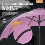Ayge 9FT Large Outdoor Patio Umbrella Market Table Umbrella-UV Resistant - Image 4
