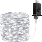 33Ft 100LED Fairy Lights Plug in, Waterproof String Lights Outdoor & Indoor 8 by BHCLIGHT