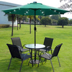 Sunnyglade 9' Solar LED Lighted Patio Umbrella - Image 5