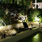 4-Spotlight Mini 50X Solar-Powered LED Spotlight, Outdoor Garden Yard Landscape - Image 4