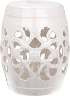 Safavieh Castle Gardens Collection Imperial Vine Antique White Glazed Ceramic by SAFAVIEH