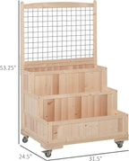 Outsunny 3-Tiers Raised Garden Bed - Image 7