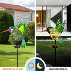 DREAMYSOUL Outdoor Solar Garden Lights, Hummingbird Solar Lights - Image 3