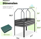 KING BIRD Large Raised Garden Bed - Image 7