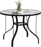 Outsunny 38" Round Patio Table by Outsunny