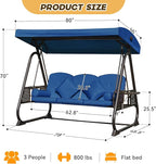 3 in 1 Outdoor Porch Swing - Image 8