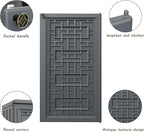 Storage Box Outdoor Caninet, Resin Indoor Storage Box Waterproof Outdoor - Image 6