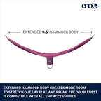 ENO, Eagles Nest Outfitters DoubleNest Lightweight Camping Hammock, 1 to 2 - Image 2