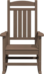 KINGYES Outdoor Rocking Chair Set of 2, High Density Polyethylene Patio Rocking - Image 10