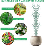 Plant Trellis for Potted Plants 4 Pack Stackable Indoor Outdoor Climbing - Image 5