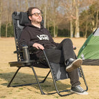 Zero Gravity Chair Set of 4 Oversized Padded Recliner - Image 2