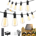 Brightown 76FT Solar String Lights Outdoor Waterproof, Patio Lights by Brightown