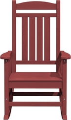 KINGYES Outdoor Rocking Chair Set of 2, High Density Polyethylene Patio Rocking - Image 10